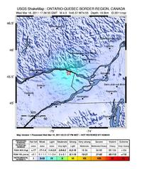 Tremblement de terre de 4,3 dans les Laurentides